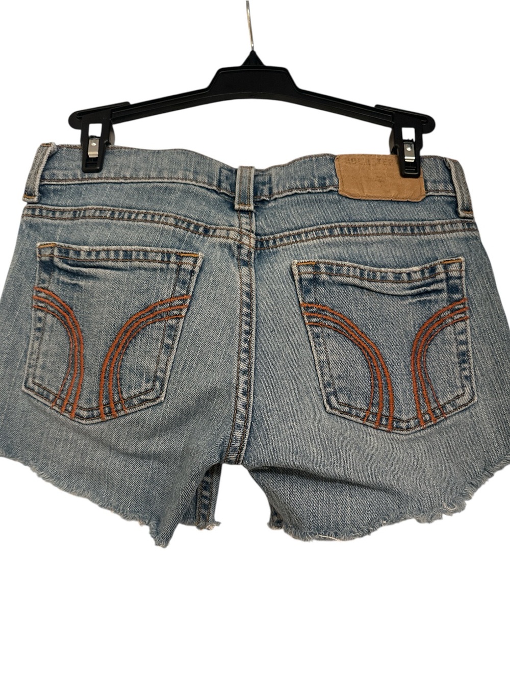 Hollister Co. VINTAGE Light Wash Denim Frayed Cutoff Shorts